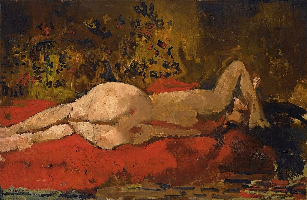 Giacere nudo